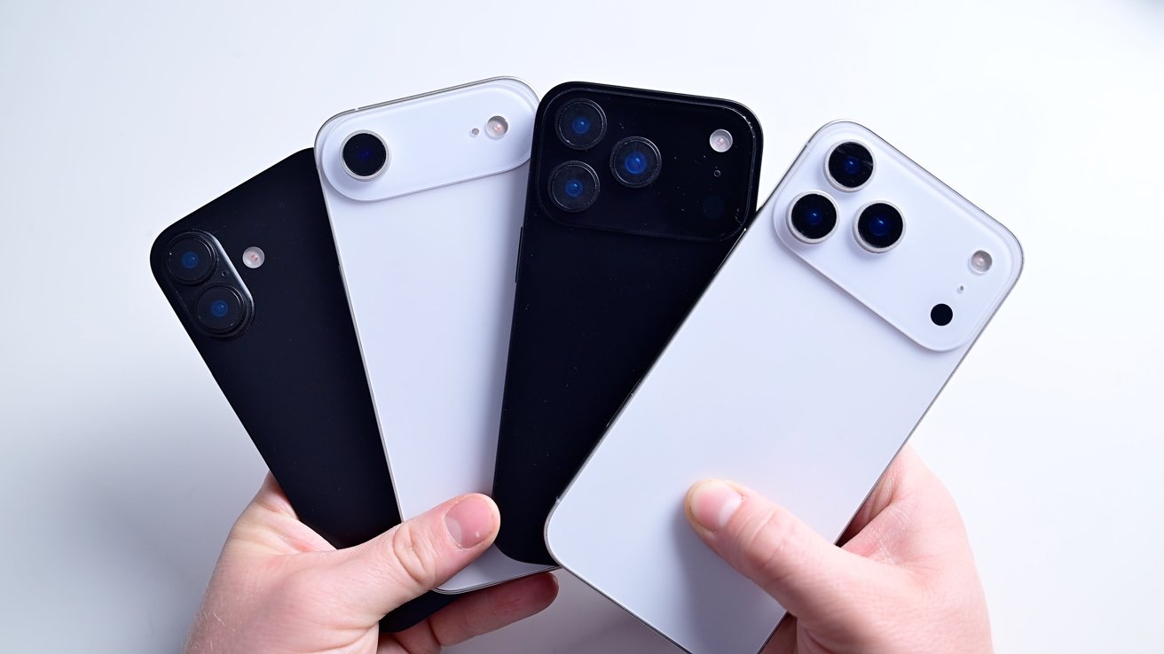 亲身体验所有四款 iPhone 17 安抚模型