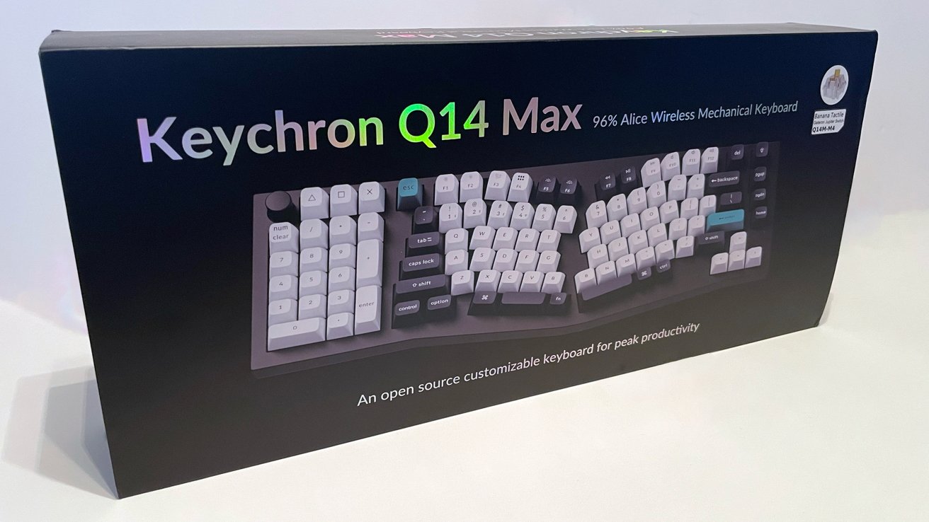 Keychron Q14 Max review: The box.
