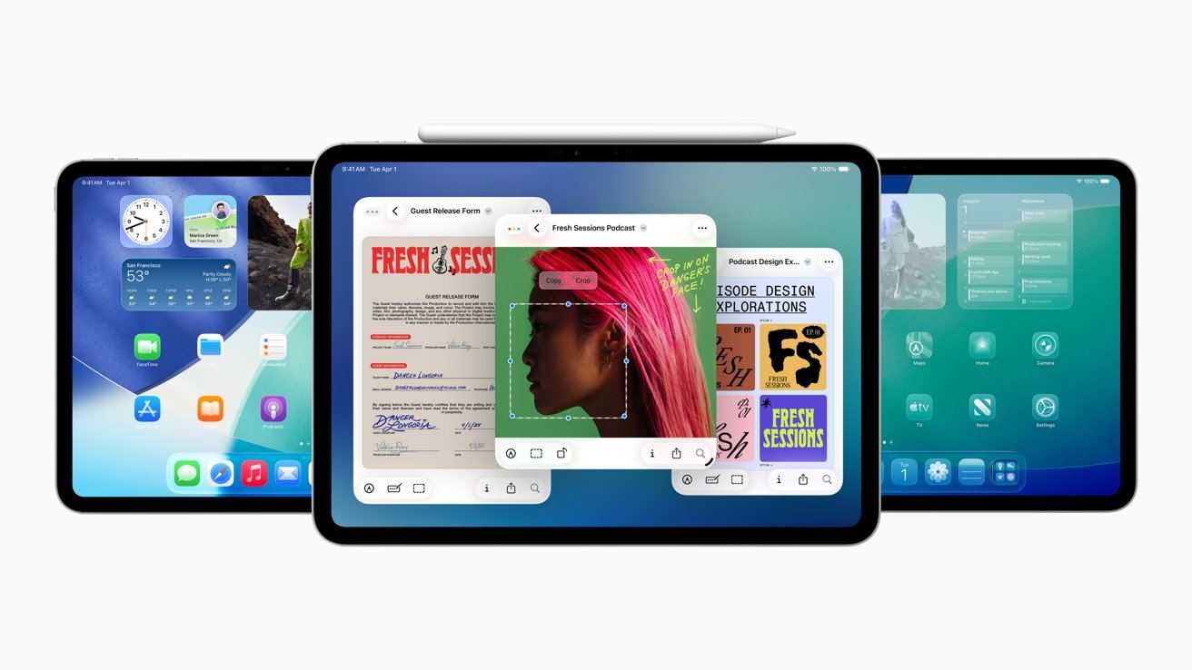 iPadOS 26经过重新设计