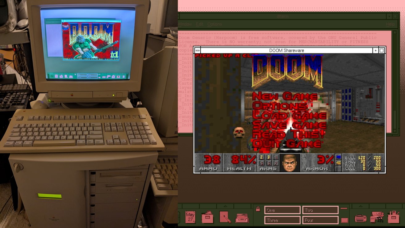 经典版《Doom》现在可以在 Apple Network Server 上播放