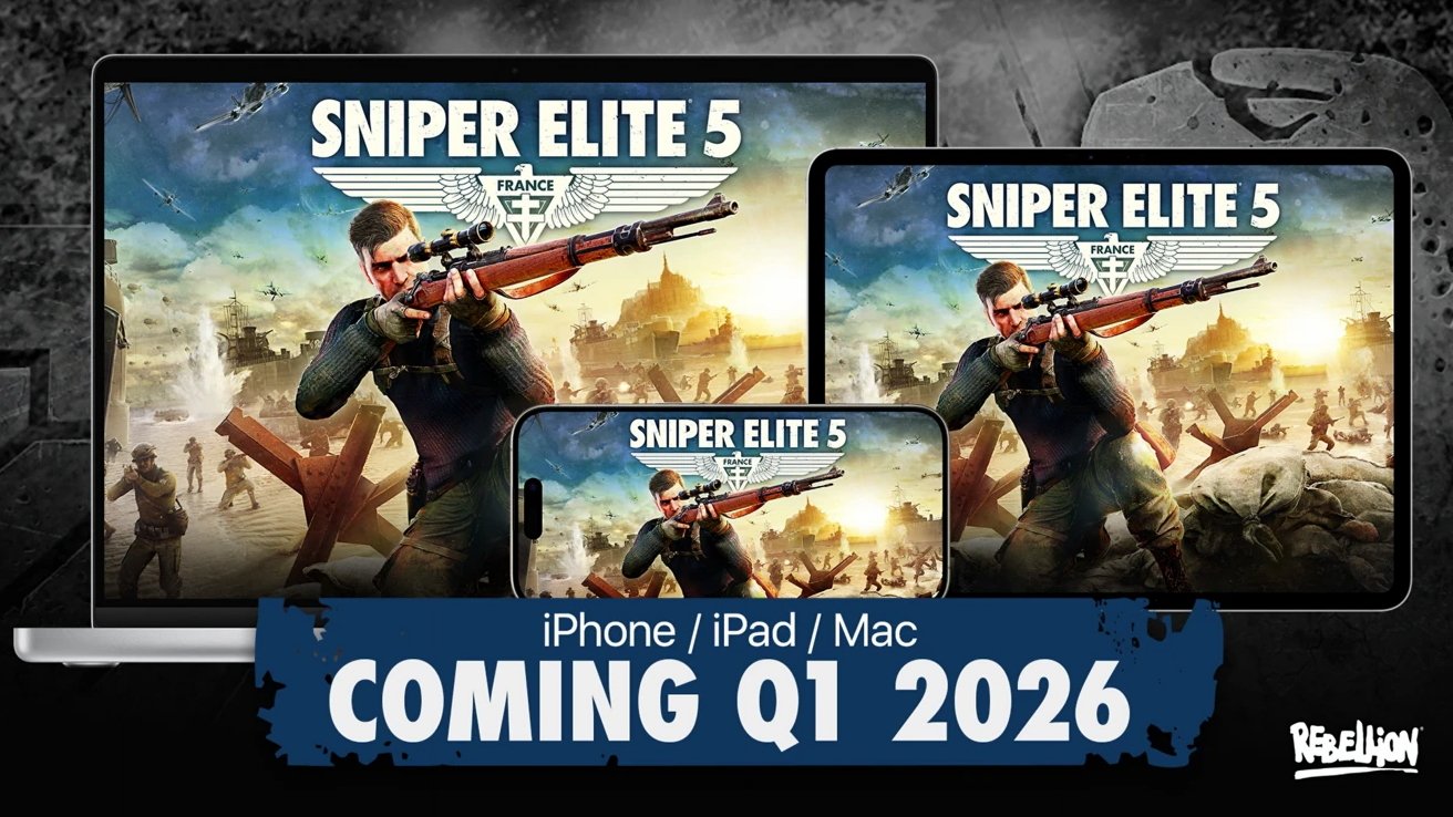 《狙击精英 5》将于 2026 年为 iPhone、iPad 和 Mac 带来残酷的二战动作