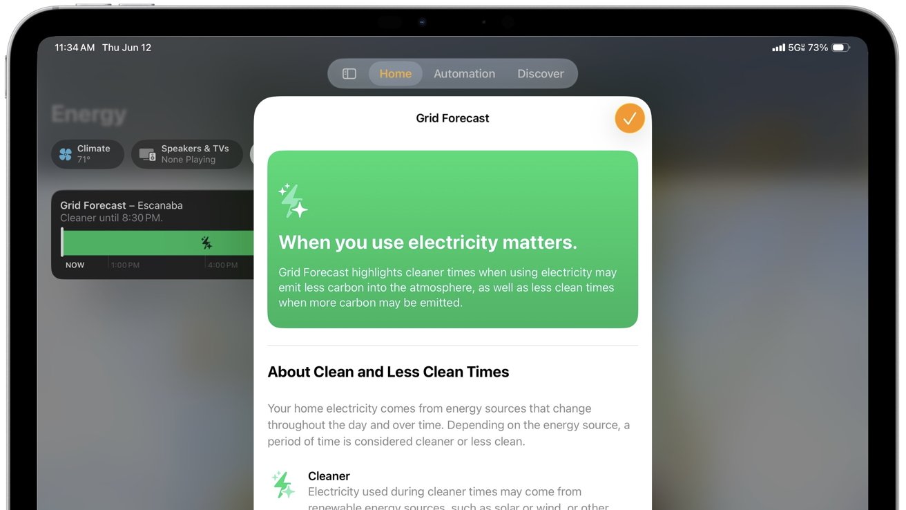 苹果的最新EnergyKit功能在iOS 26版本中,有助于让Homeworkit用户向更清洁、更便宜的电力转型