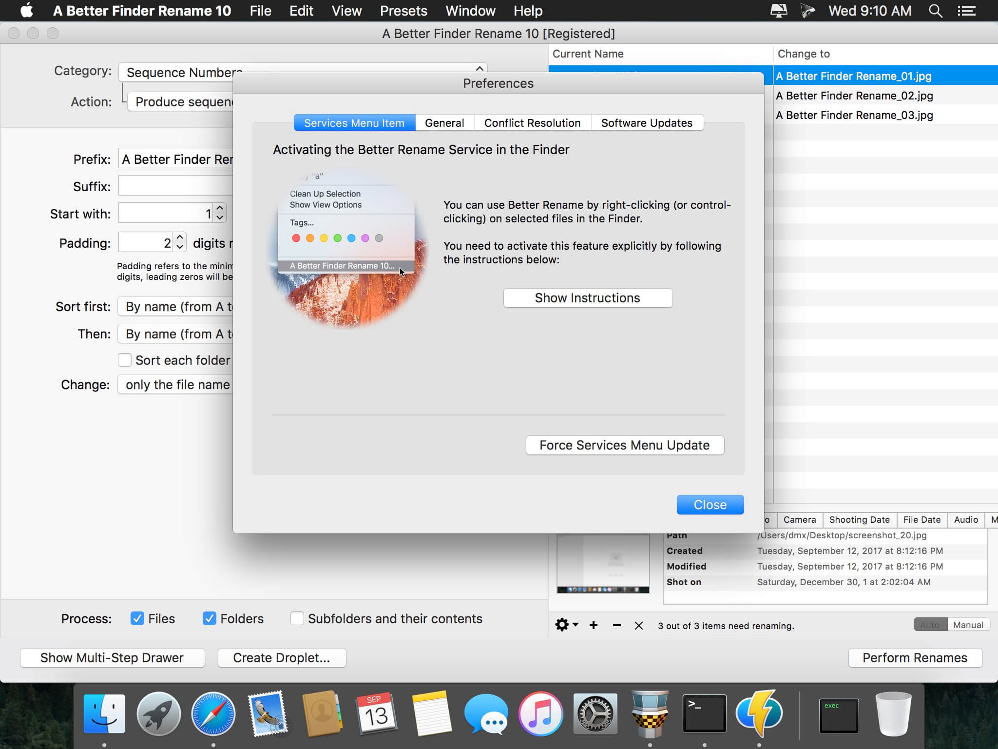 A Better Finder Rename 12.14