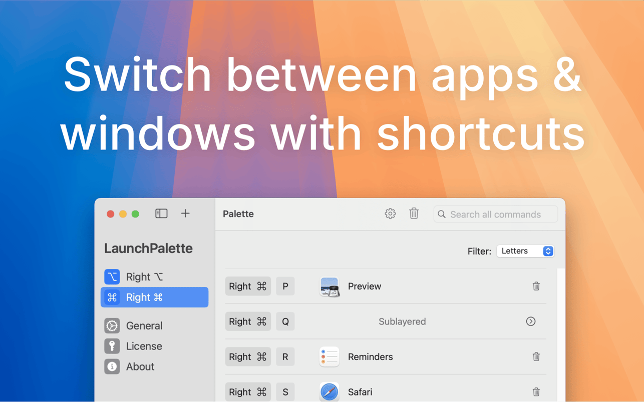 LaunchPalette 1.11.1
