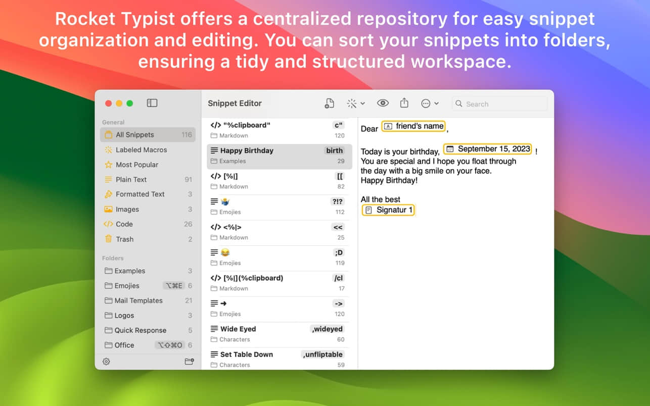 Rocket Typist 3.2.5