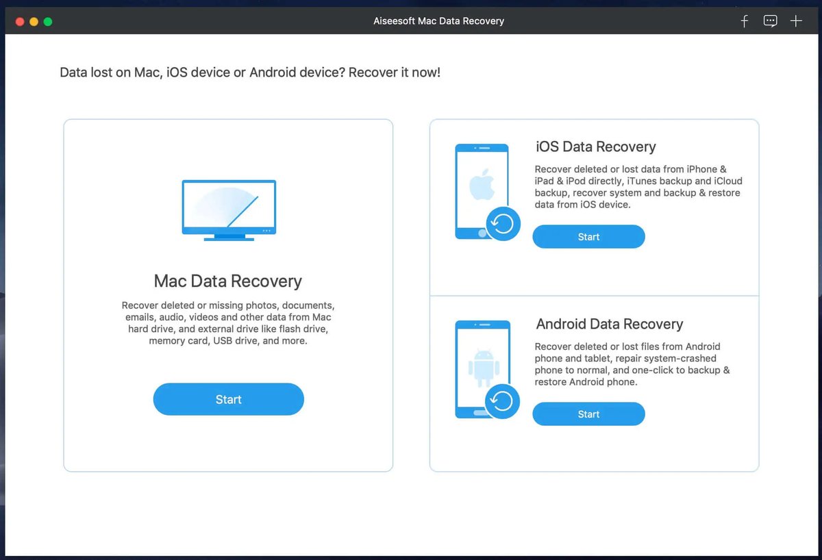 Aiseesoft Mac Data Recovery 1.8.32.156558