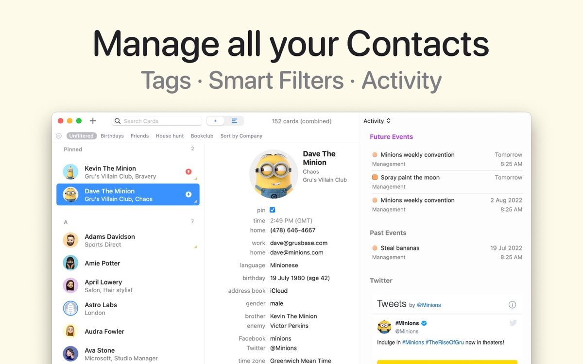 BusyContacts 2026.1.1