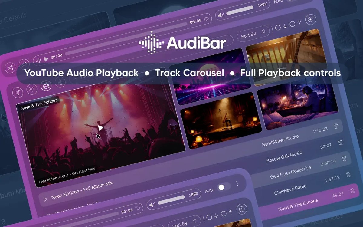 AudiBar 2.1.0