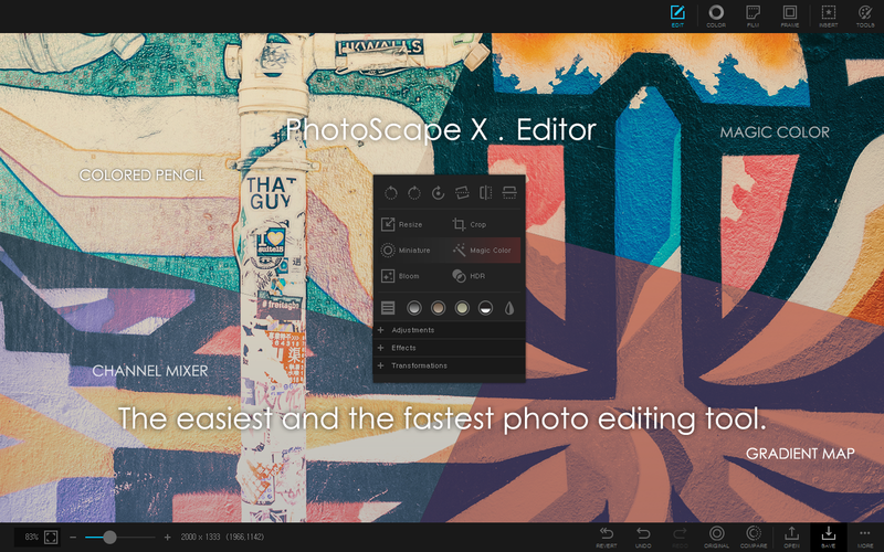 PhotoScapeX 4.3